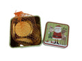 Christmas Gold Chocolate Coin Gift Tin and 100g Net of coins