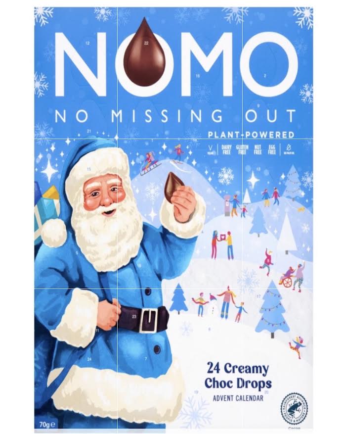 NOMO Creamy Choc Advent Calendar 70g