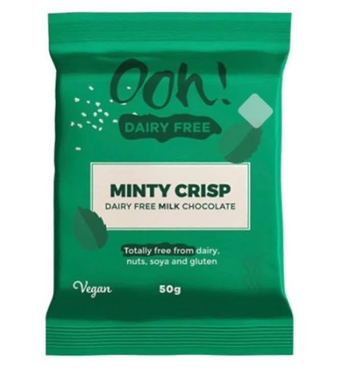 Ooh! Chocolata Minty Crisp Dairy Free 50g