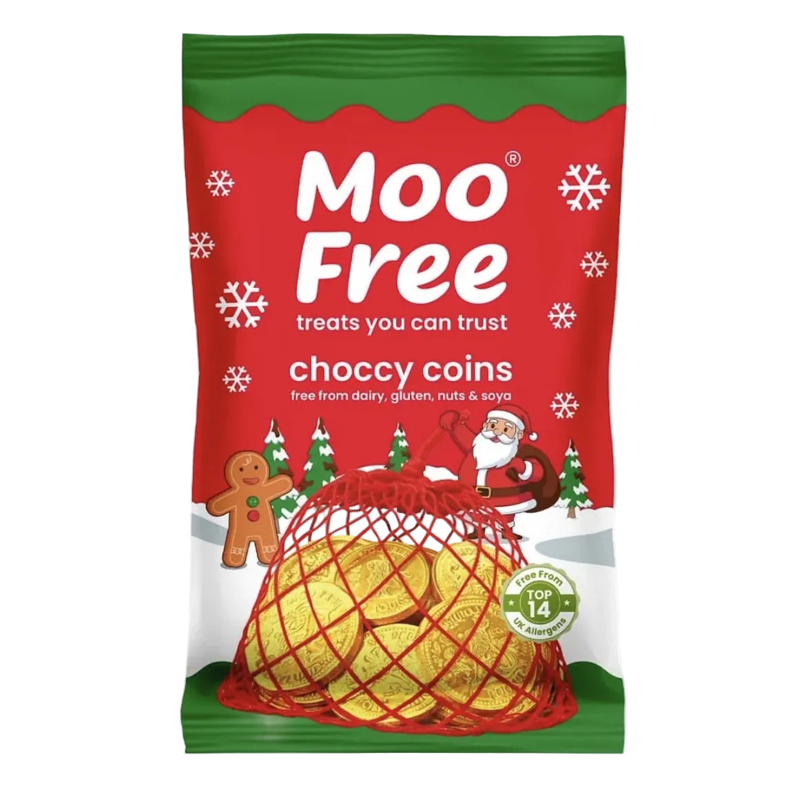 Moo Free Choccy Coins 49g