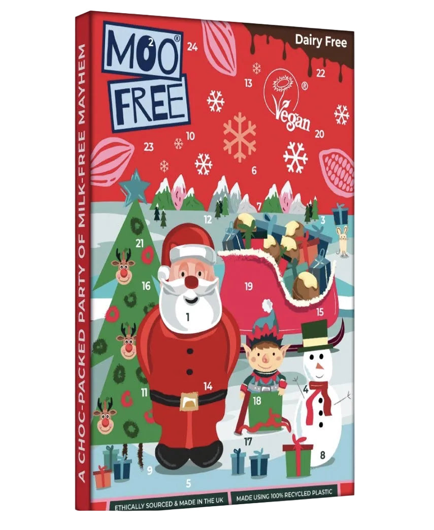 Moo Free Choccy Advent Calendar 70g